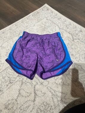 Nike Tempo Purple & Blue Athletic Shorts